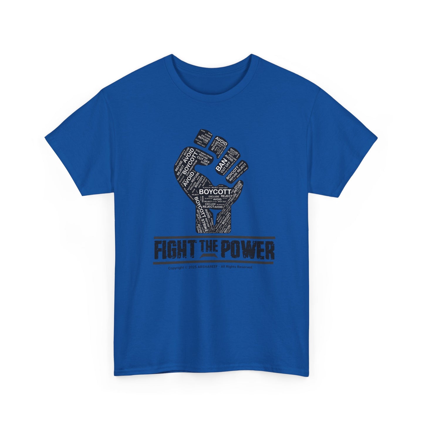 FIGHT THE POWER 2 Unisex Gildan Heavy Cotton Tee