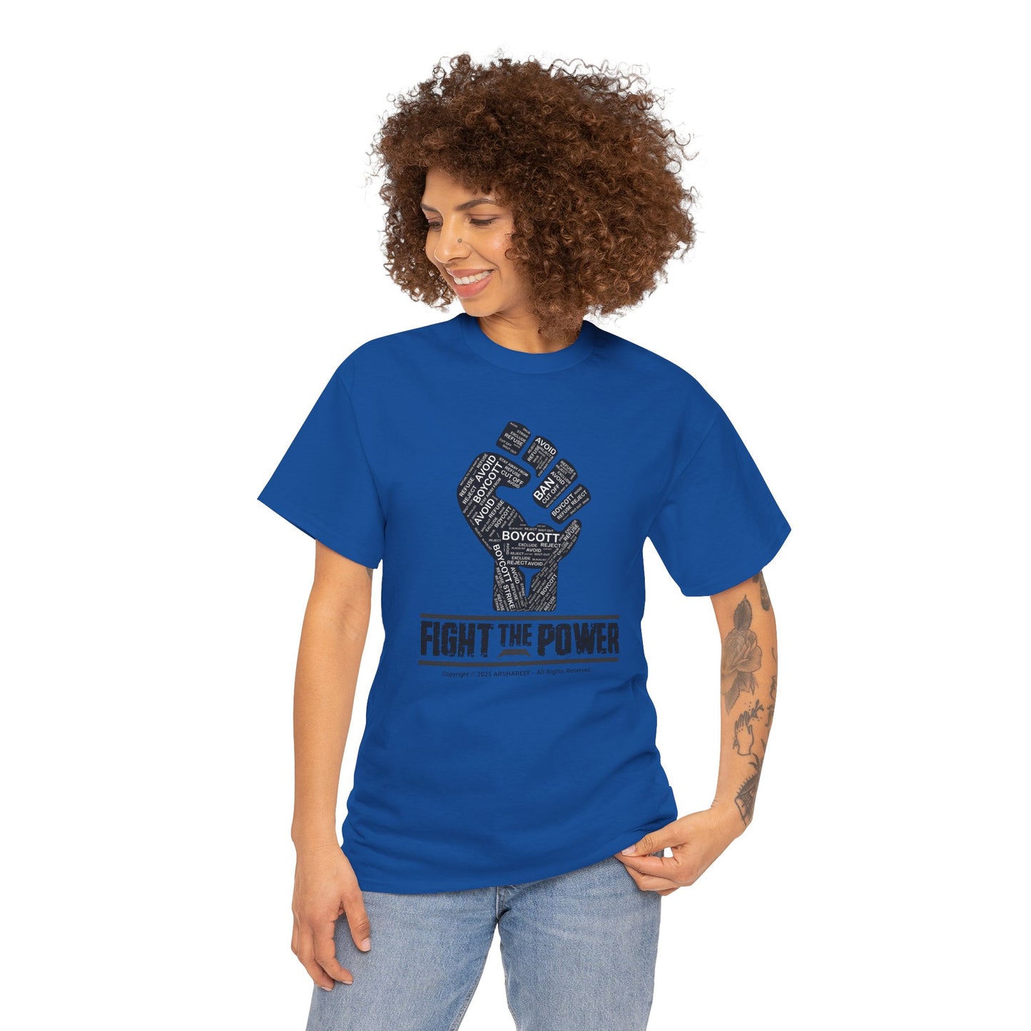 FIGHT THE POWER 2 Unisex Gildan Heavy Cotton Tee