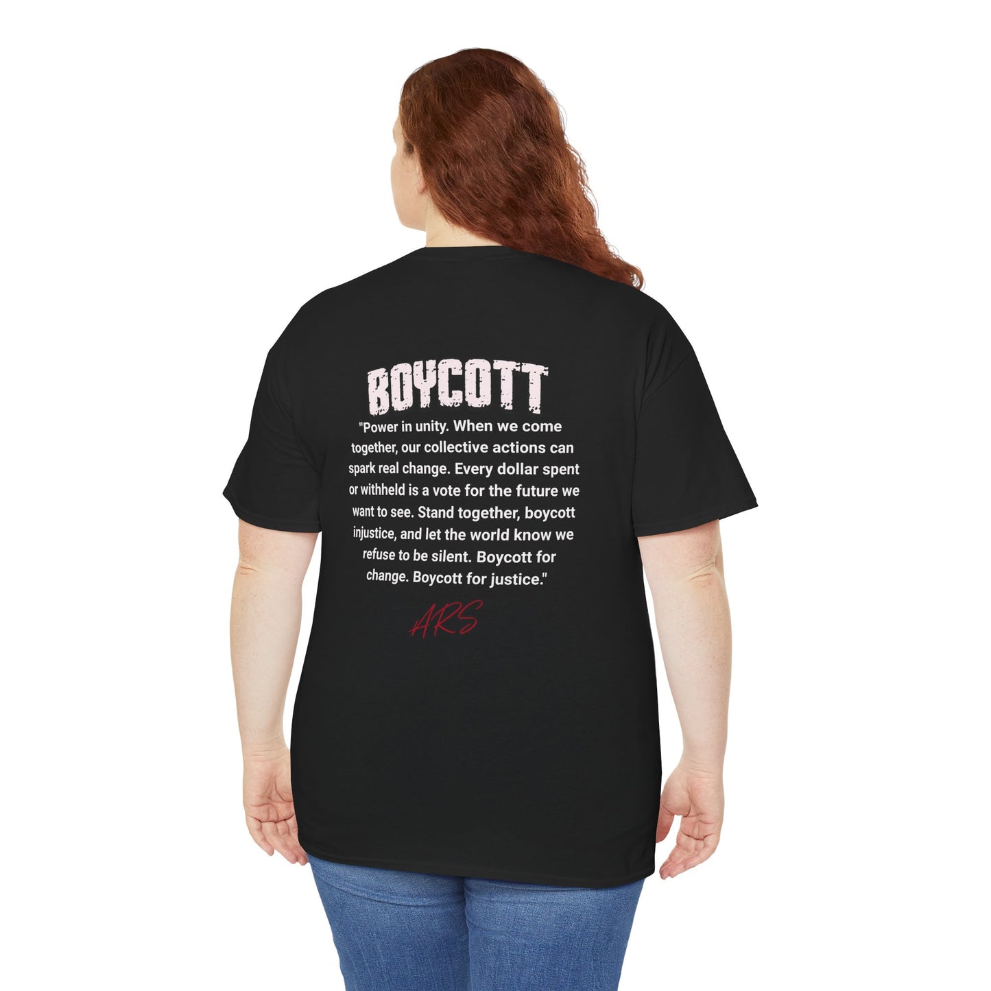 #Boycott2025 Amerikkka Unisex Heavy Cotton Statement Shirt for Activists and Freedom Seekers