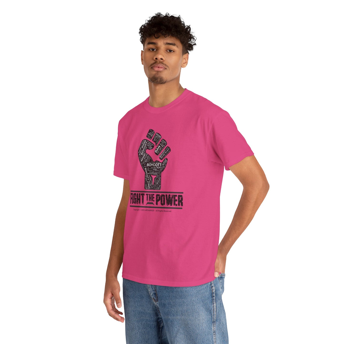 FIGHT THE POWER 2 Unisex Gildan Heavy Cotton Tee