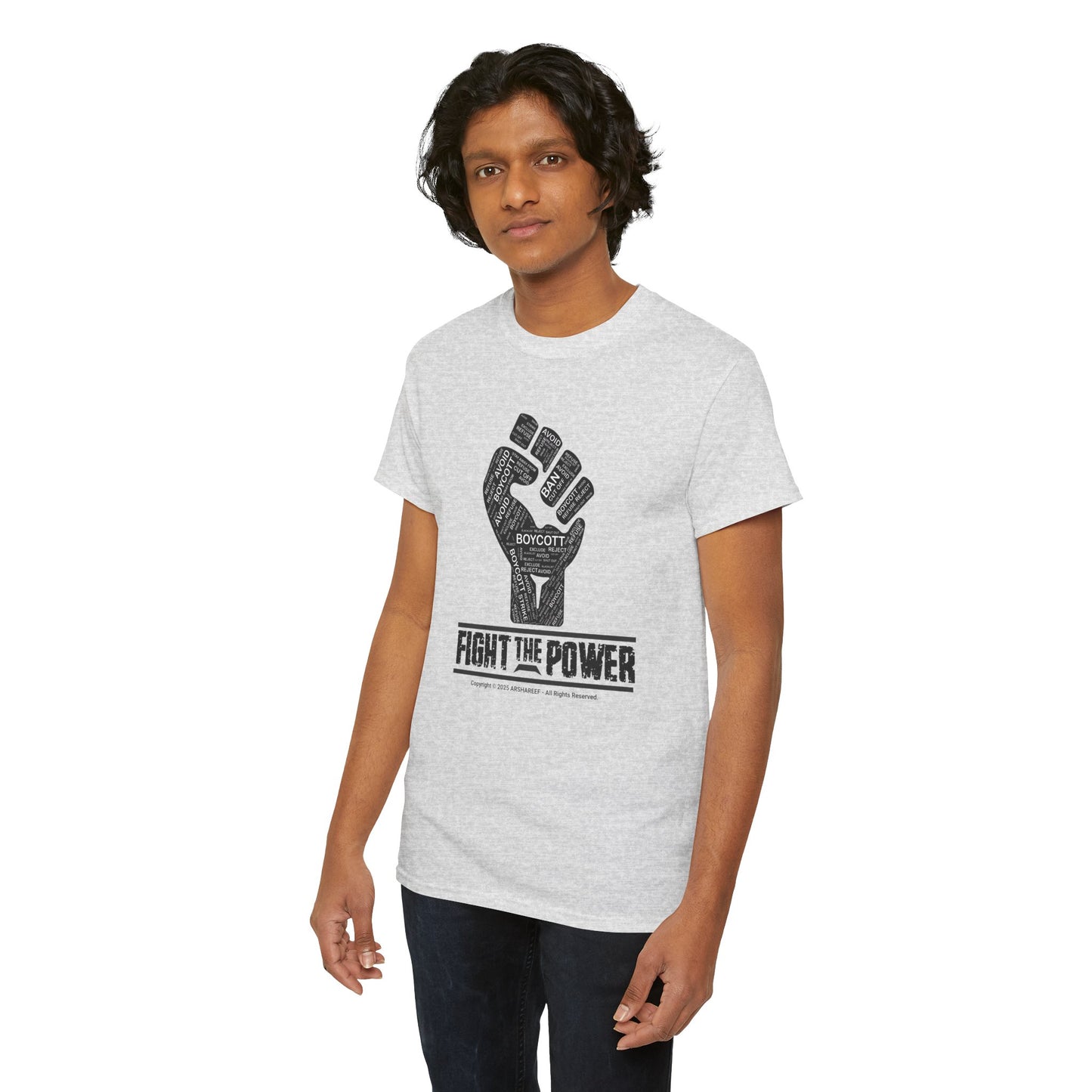 FIGHT THE POWER 2 Unisex Gildan Heavy Cotton Tee