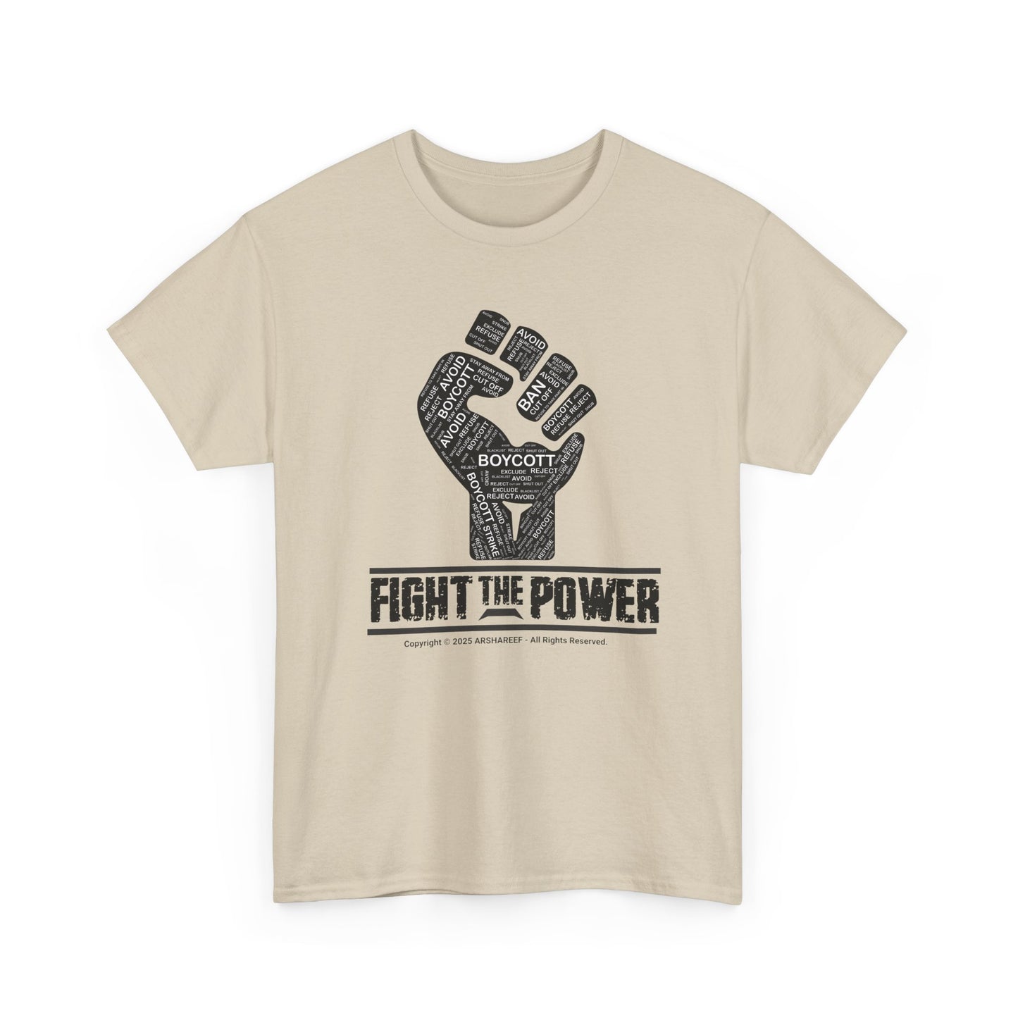 FIGHT THE POWER 2 Unisex Gildan Heavy Cotton Tee