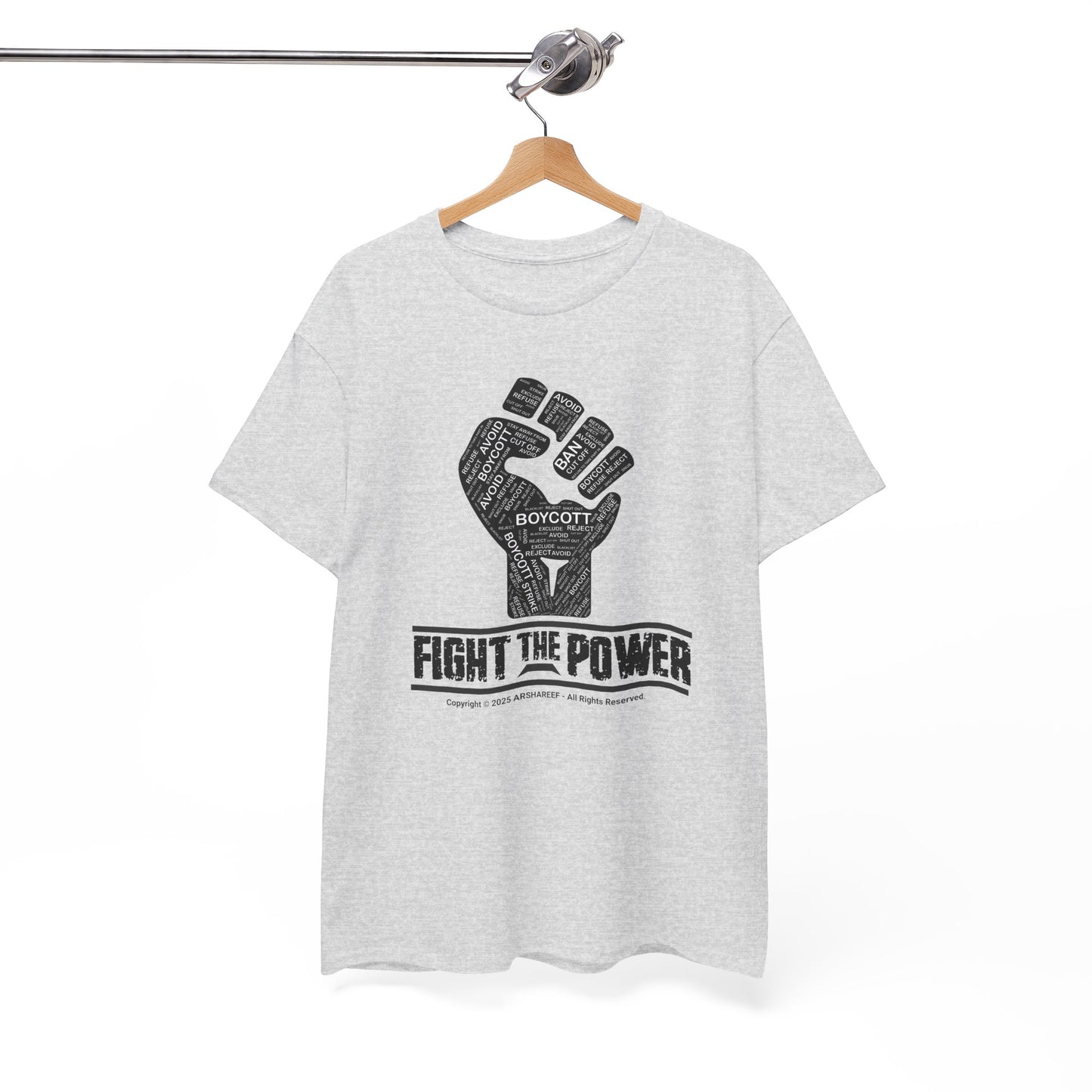 FIGHT THE POWER 2 Unisex Gildan Heavy Cotton Tee