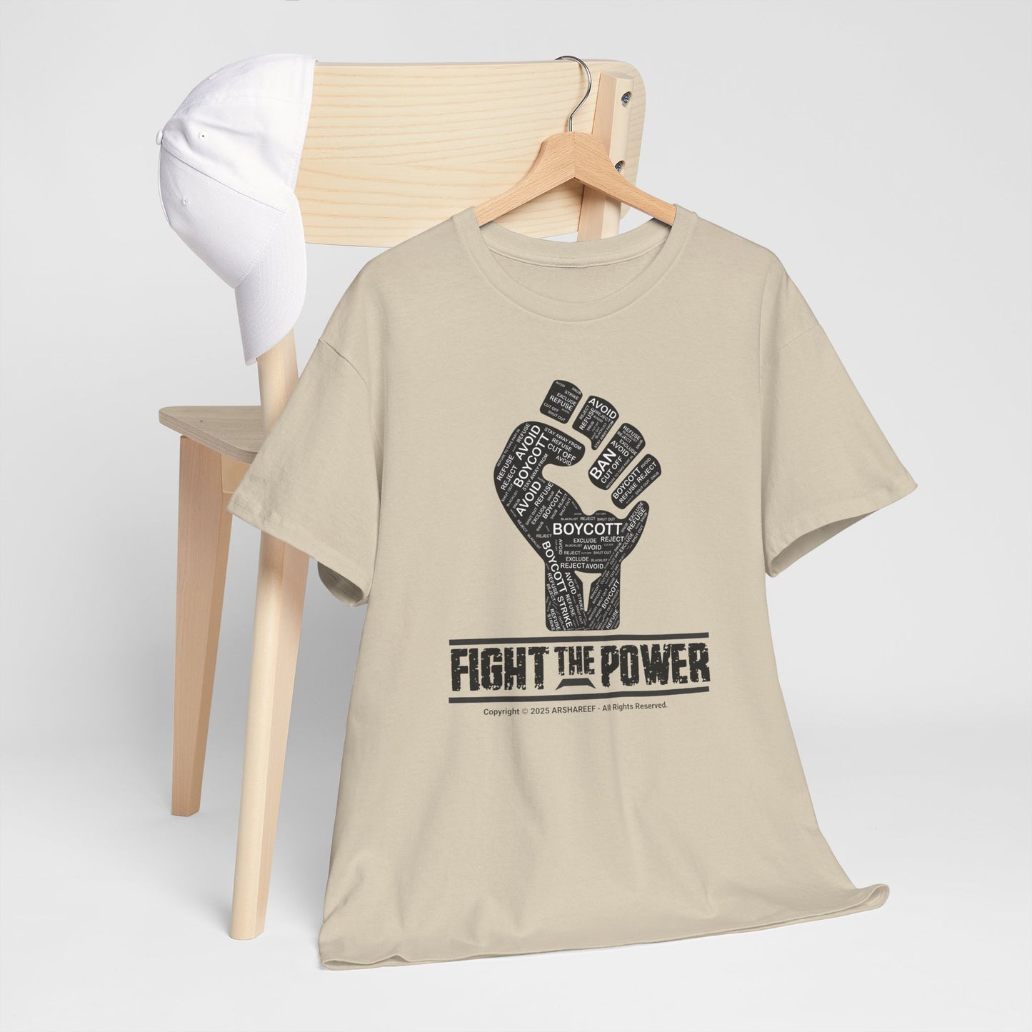 FIGHT THE POWER 2 Unisex Gildan Heavy Cotton Tee