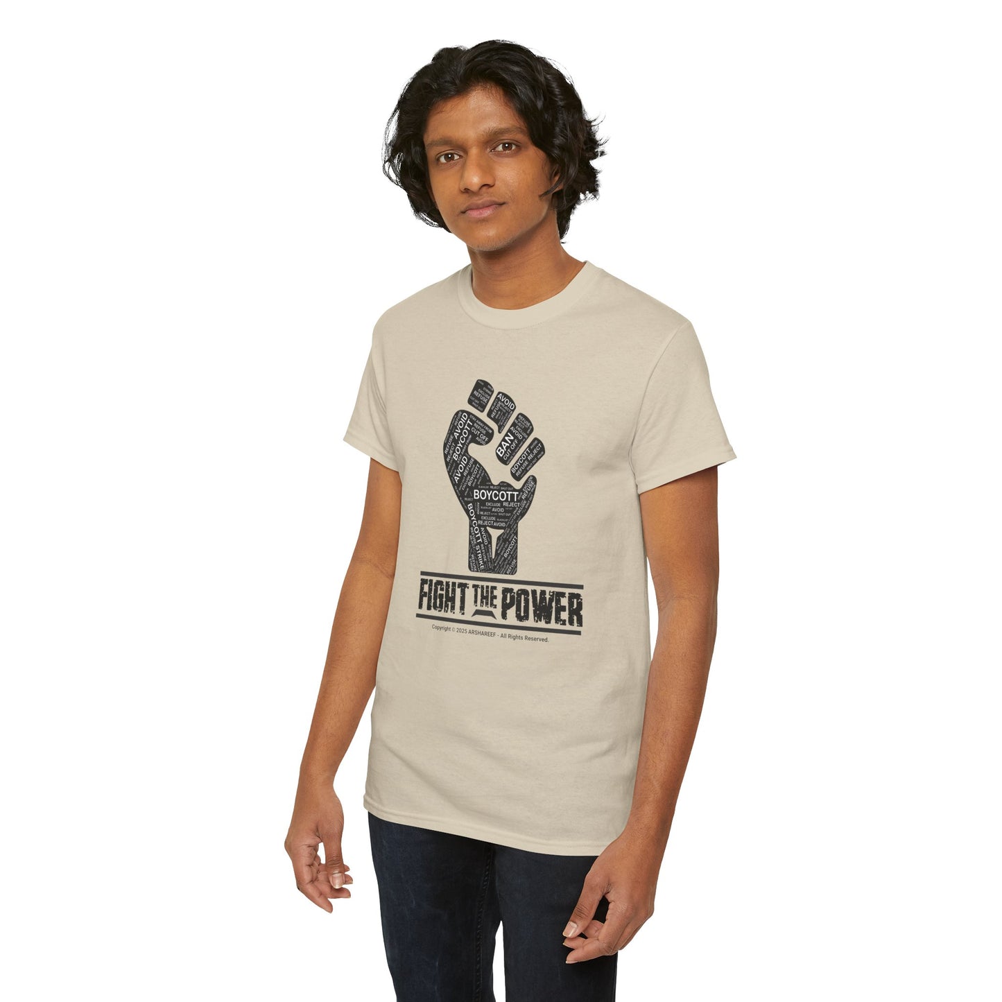 FIGHT THE POWER 2 Unisex Gildan Heavy Cotton Tee