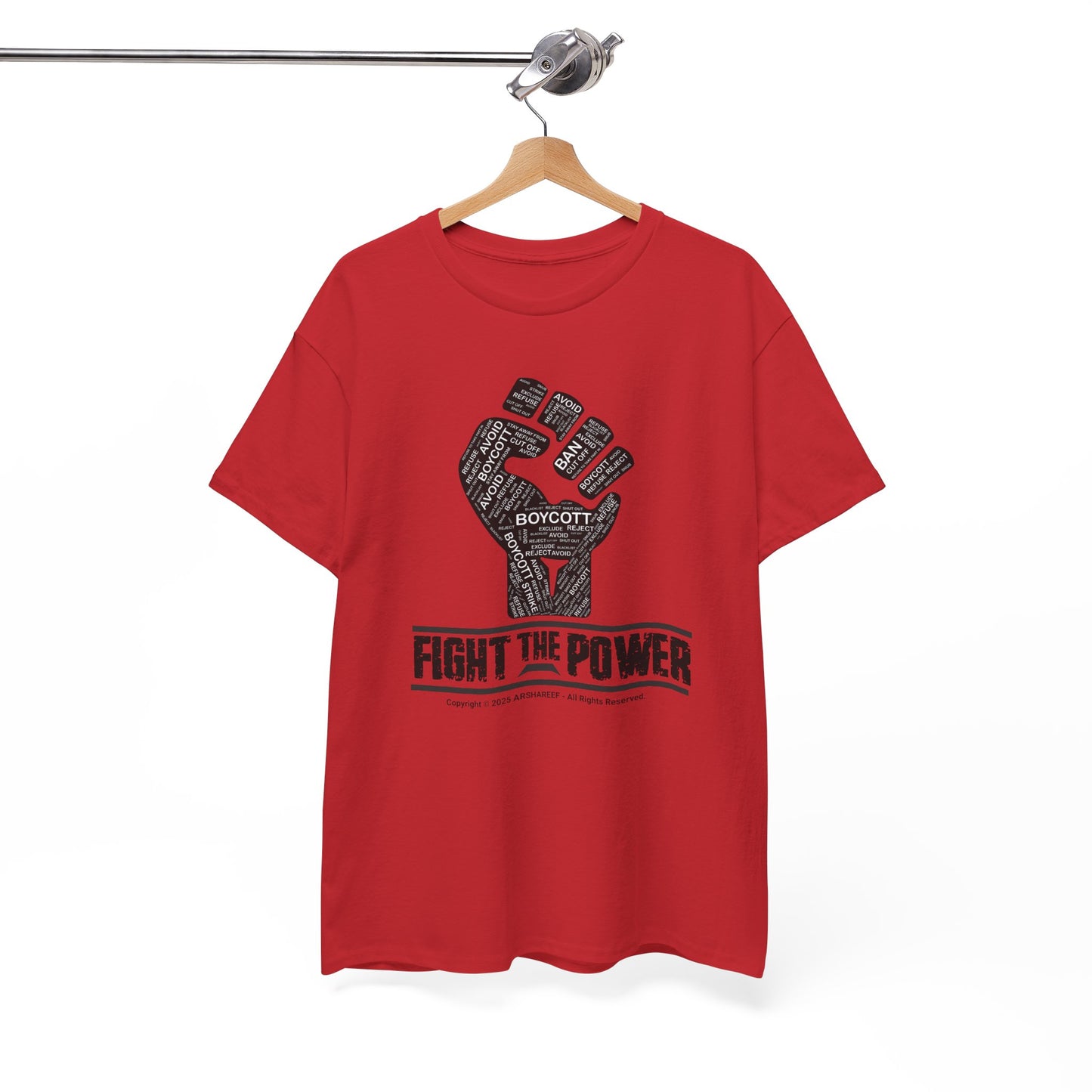 FIGHT THE POWER 2 Unisex Gildan Heavy Cotton Tee