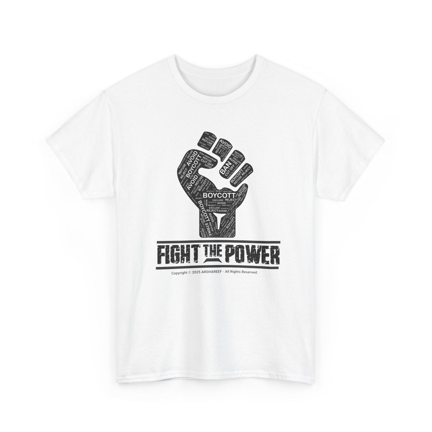 FIGHT THE POWER 2 Unisex Gildan Heavy Cotton Tee