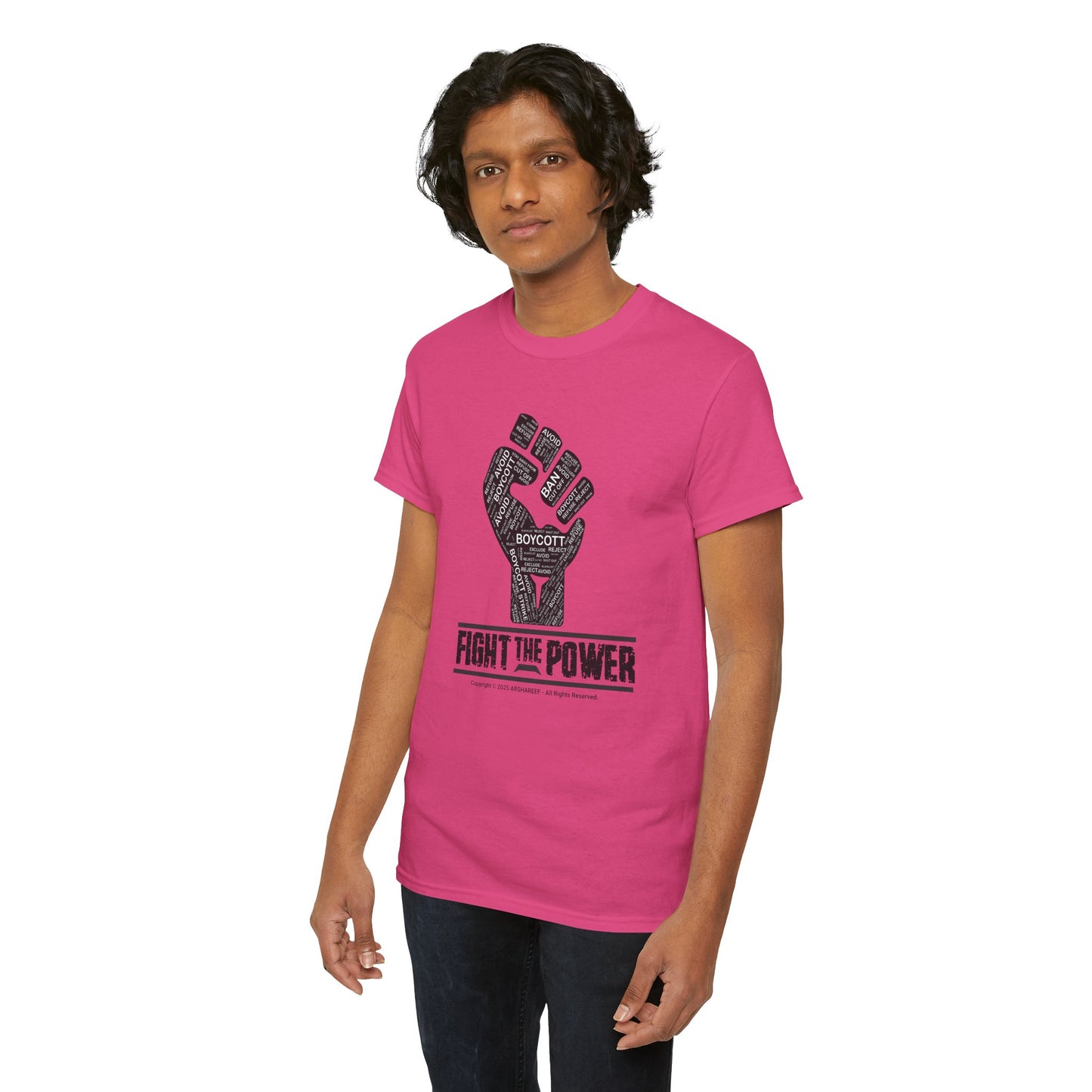 FIGHT THE POWER 2 Unisex Gildan Heavy Cotton Tee