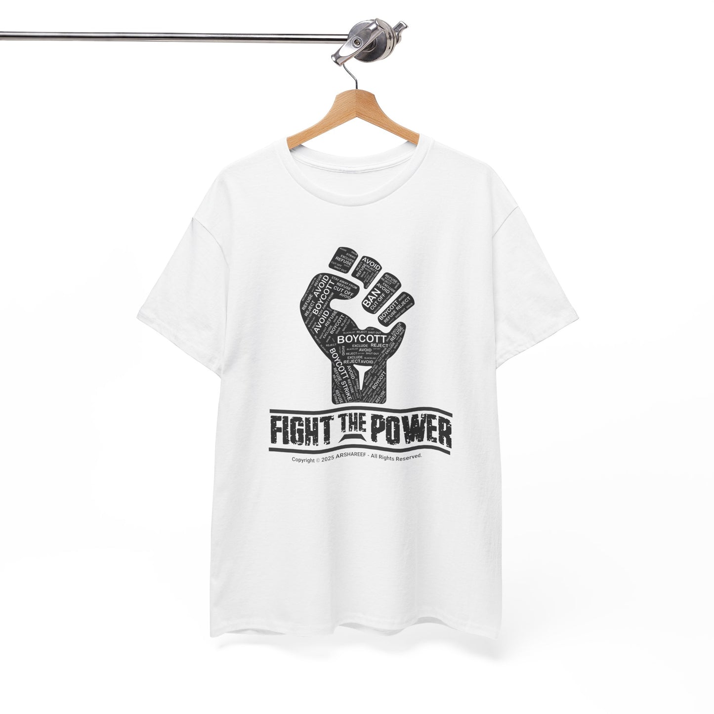 FIGHT THE POWER 2 Unisex Gildan Heavy Cotton Tee