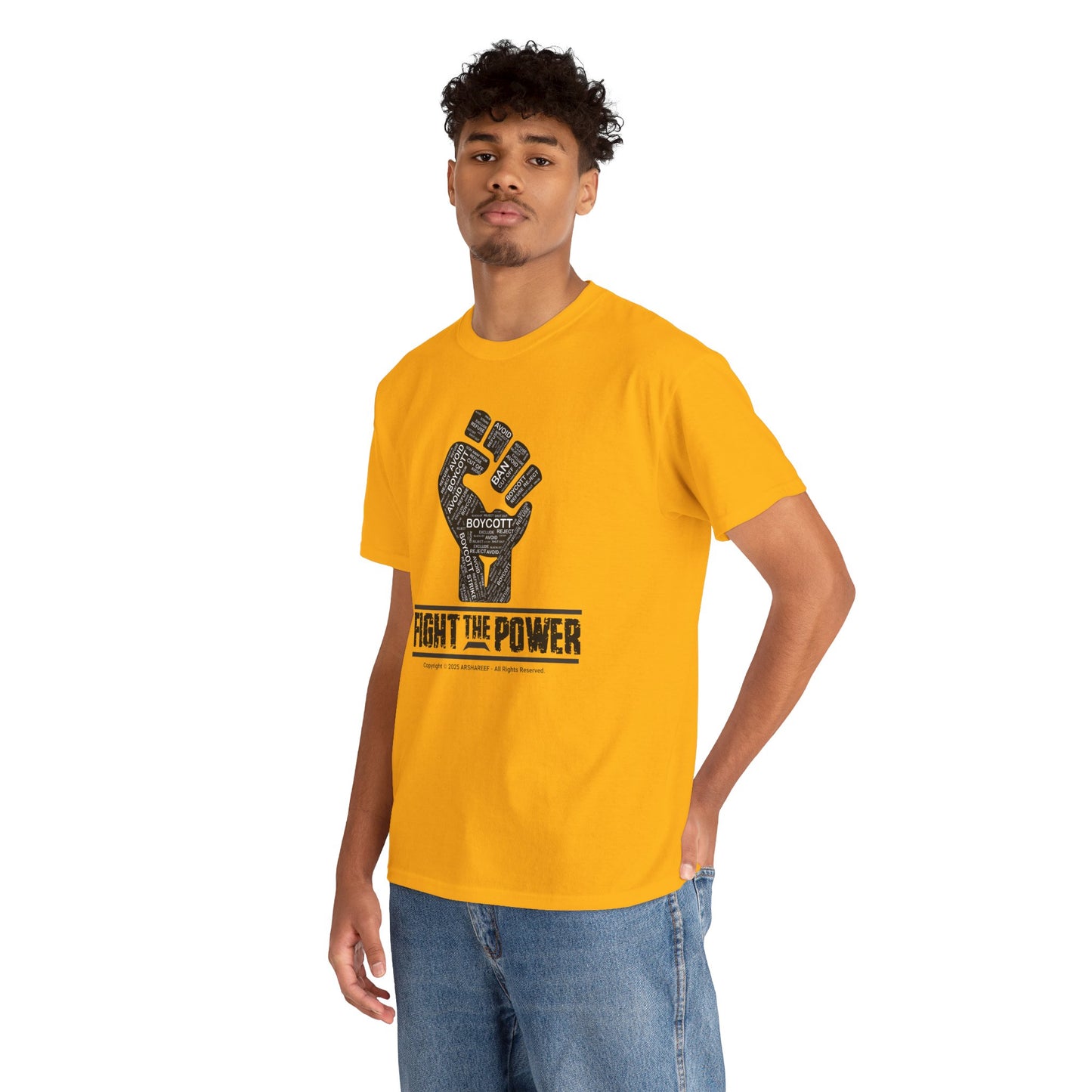 FIGHT THE POWER 2 Unisex Gildan Heavy Cotton Tee