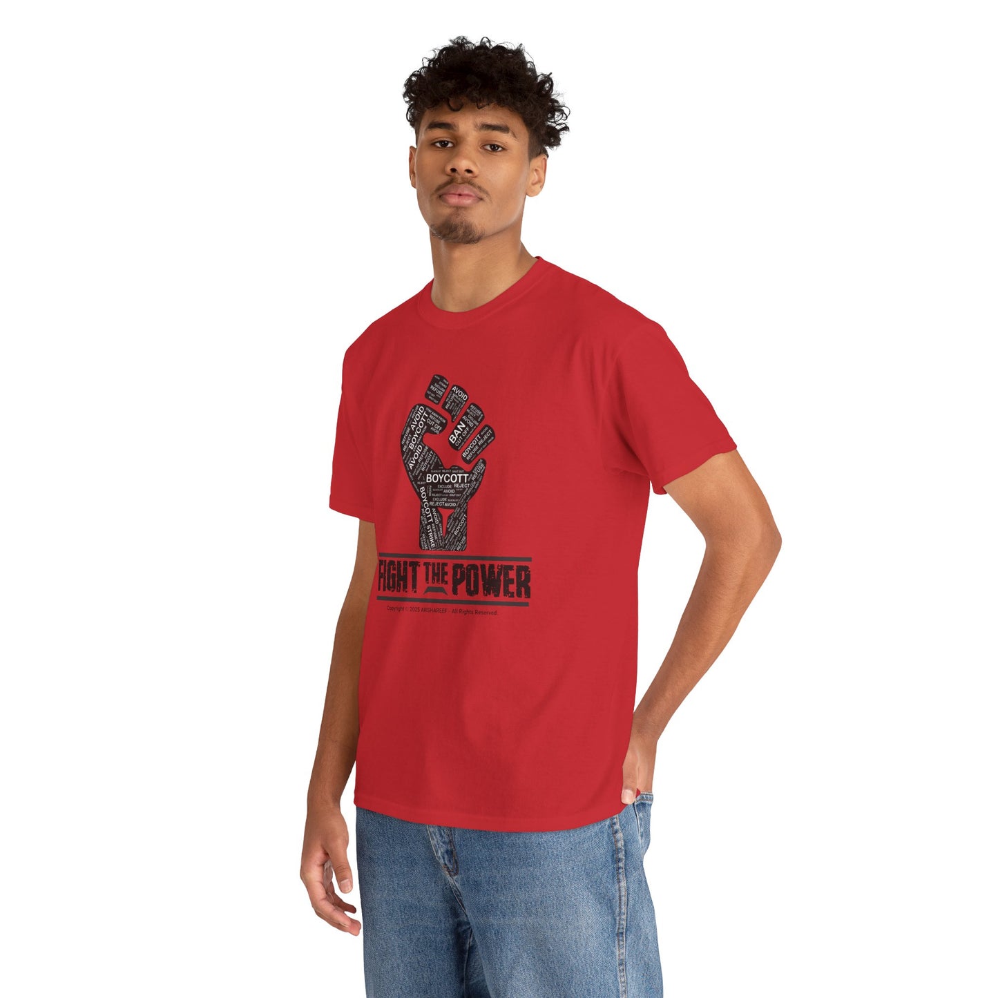 FIGHT THE POWER 2 Unisex Gildan Heavy Cotton Tee