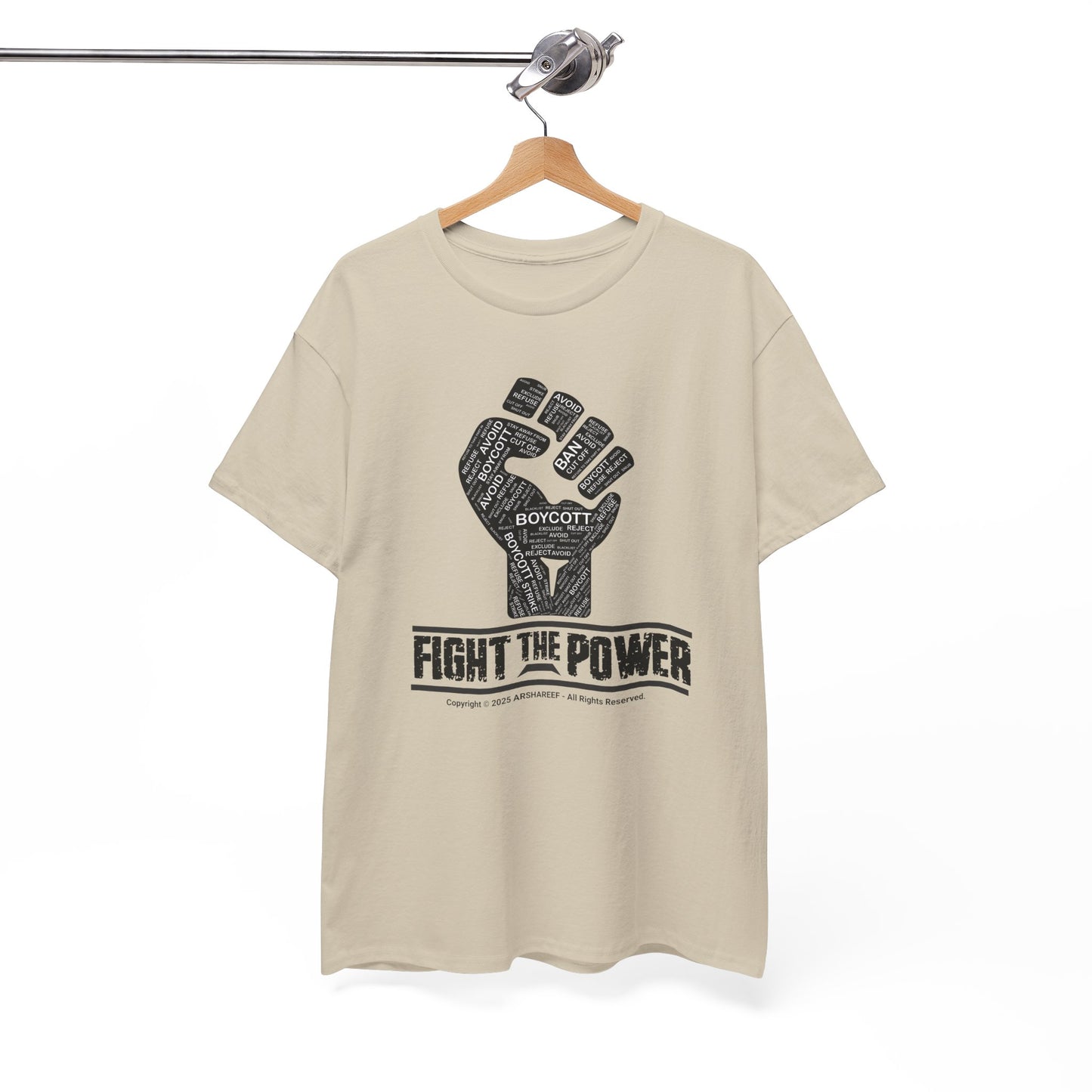 FIGHT THE POWER 2 Unisex Gildan Heavy Cotton Tee