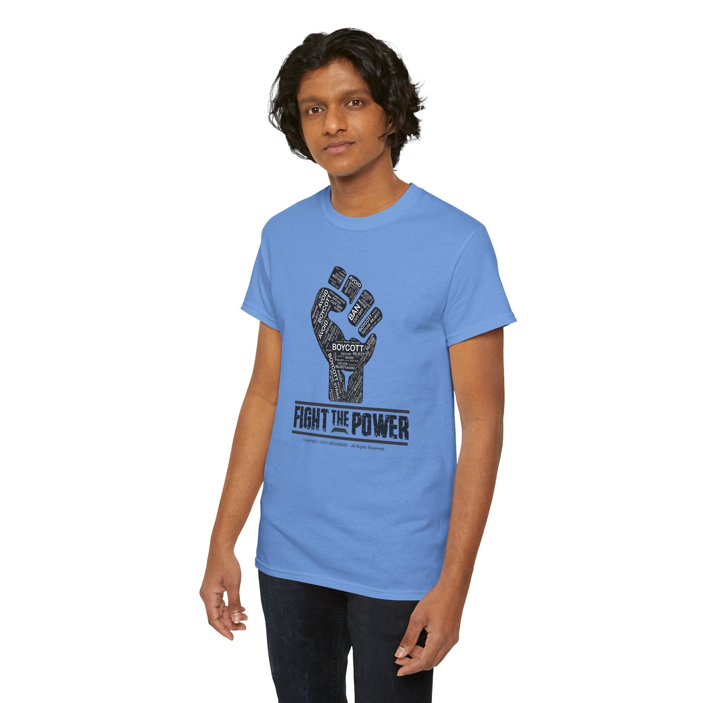 FIGHT THE POWER 2 Unisex Gildan Heavy Cotton Tee