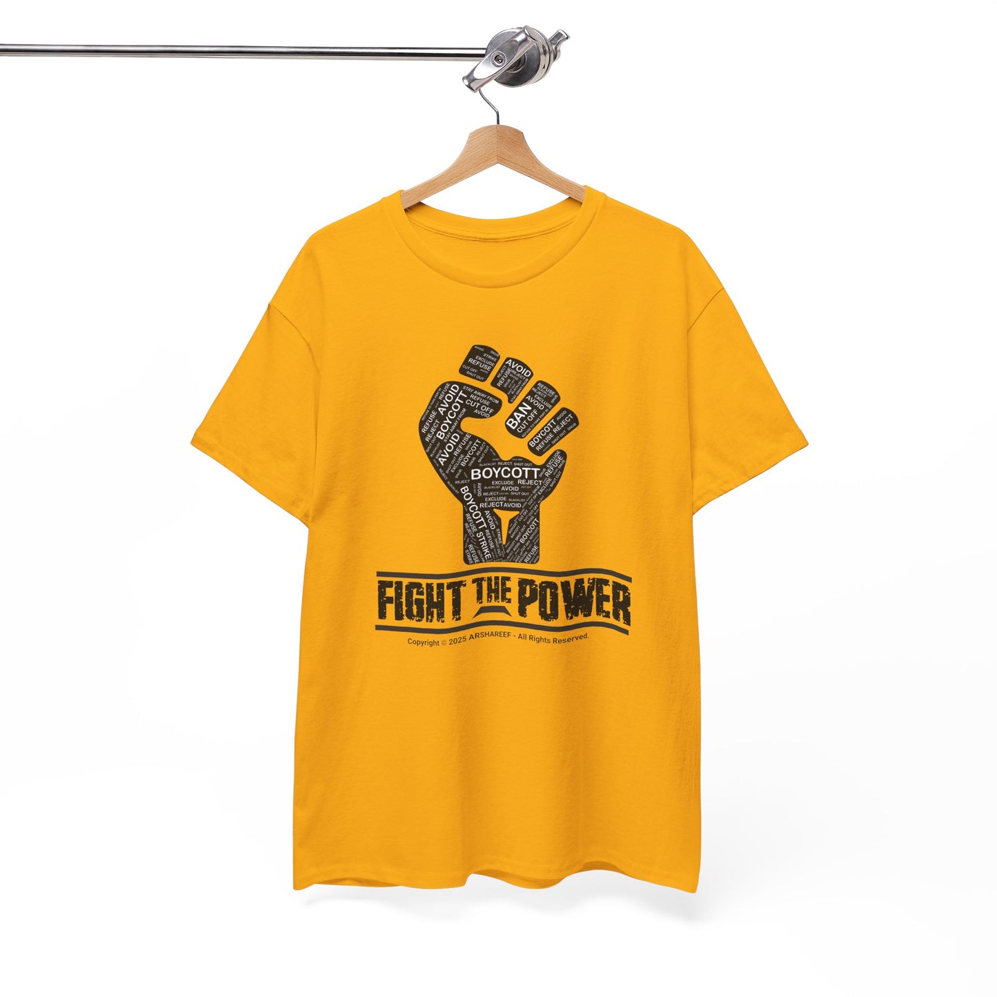 FIGHT THE POWER 2 Unisex Gildan Heavy Cotton Tee