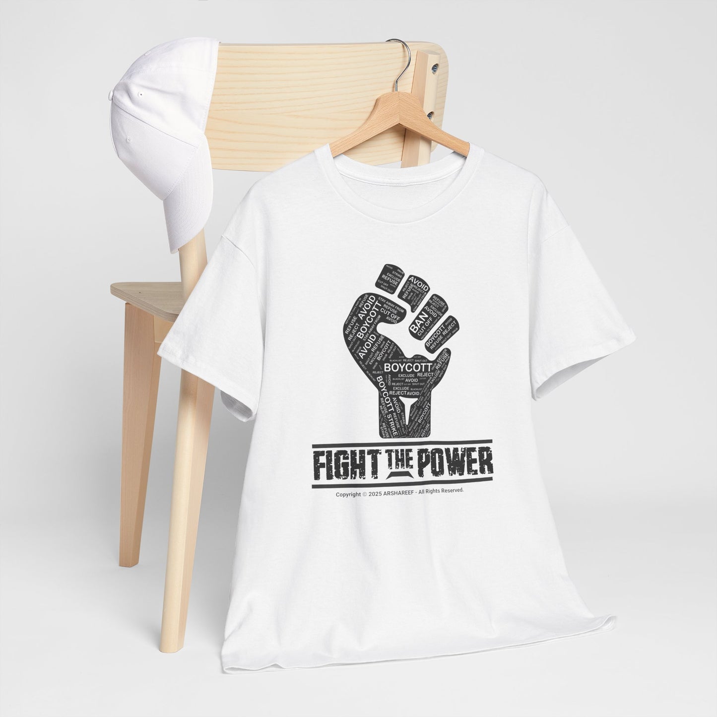 FIGHT THE POWER 2 Unisex Gildan Heavy Cotton Tee