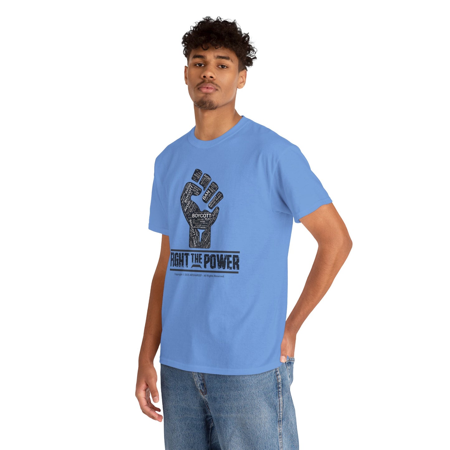 FIGHT THE POWER 2 Unisex Gildan Heavy Cotton Tee