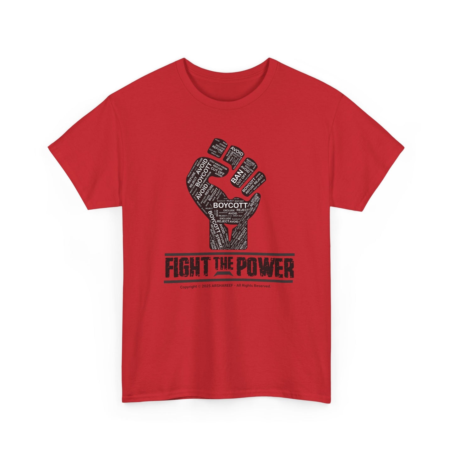 FIGHT THE POWER 2 Unisex Gildan Heavy Cotton Tee