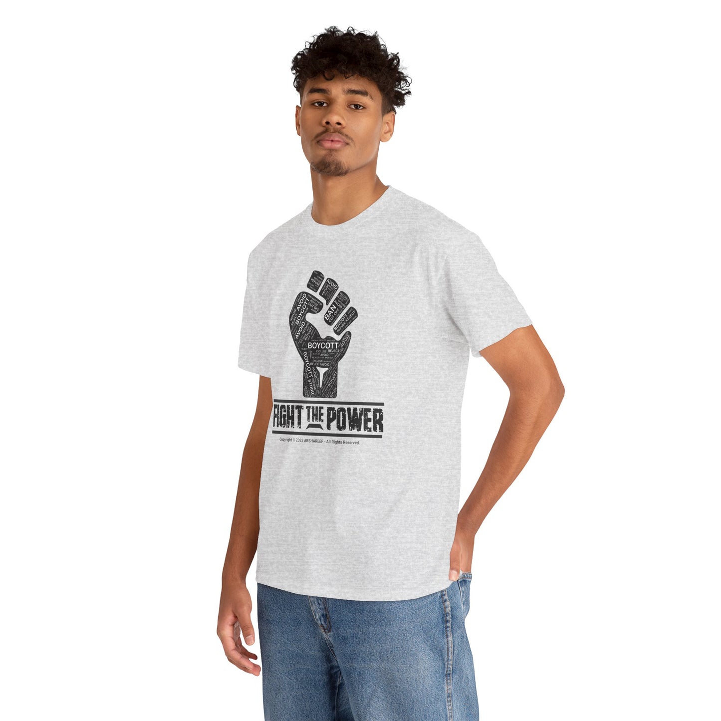 FIGHT THE POWER 2 Unisex Gildan Heavy Cotton Tee