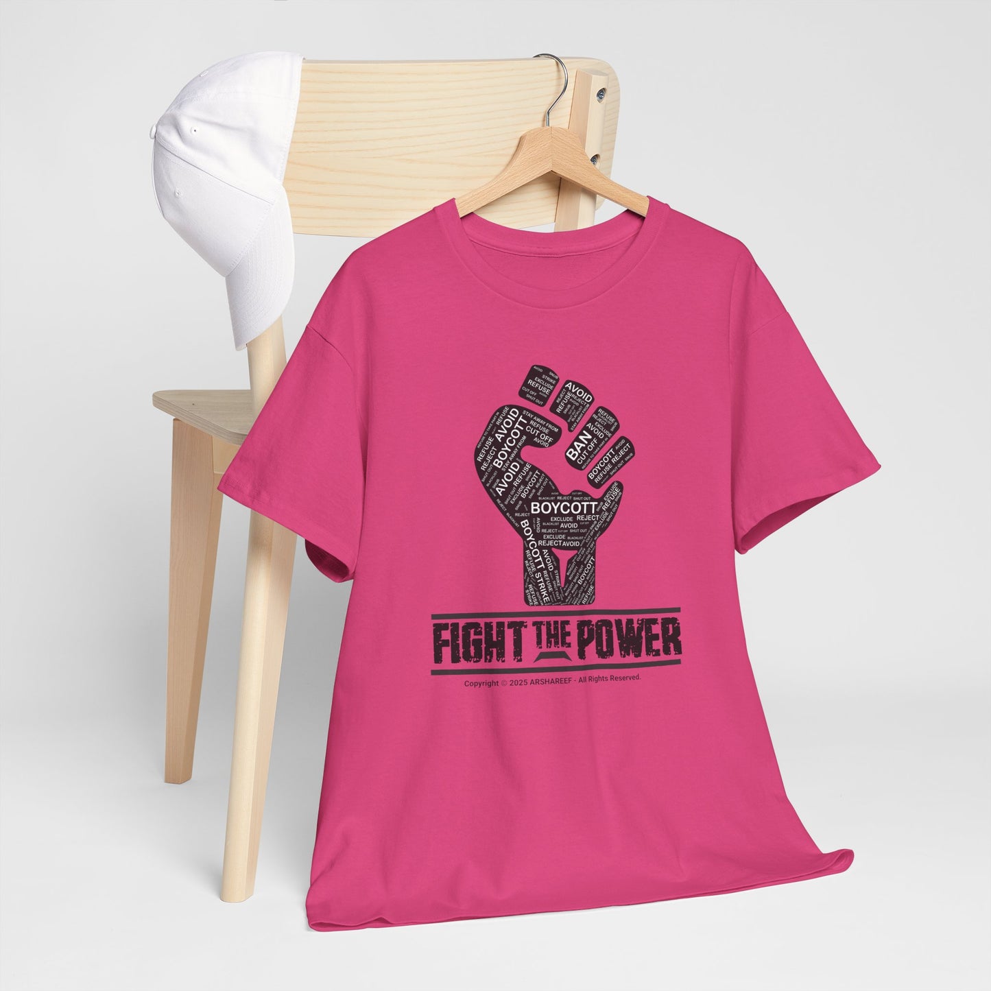 FIGHT THE POWER 2 Unisex Gildan Heavy Cotton Tee