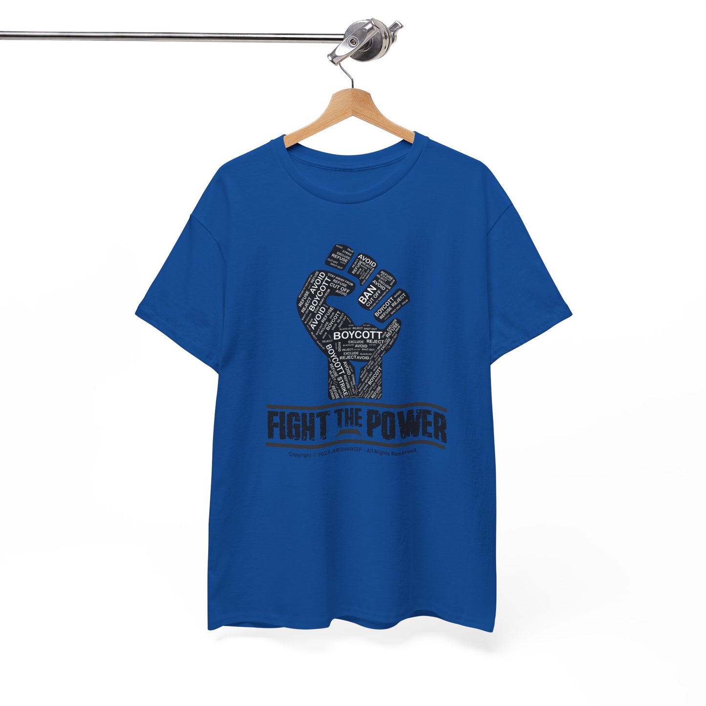 FIGHT THE POWER 2 Unisex Gildan Heavy Cotton Tee