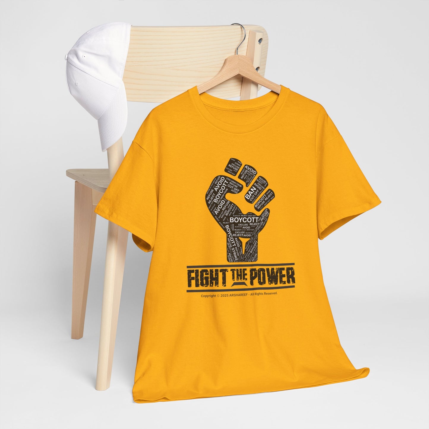 FIGHT THE POWER 2 Unisex Gildan Heavy Cotton Tee