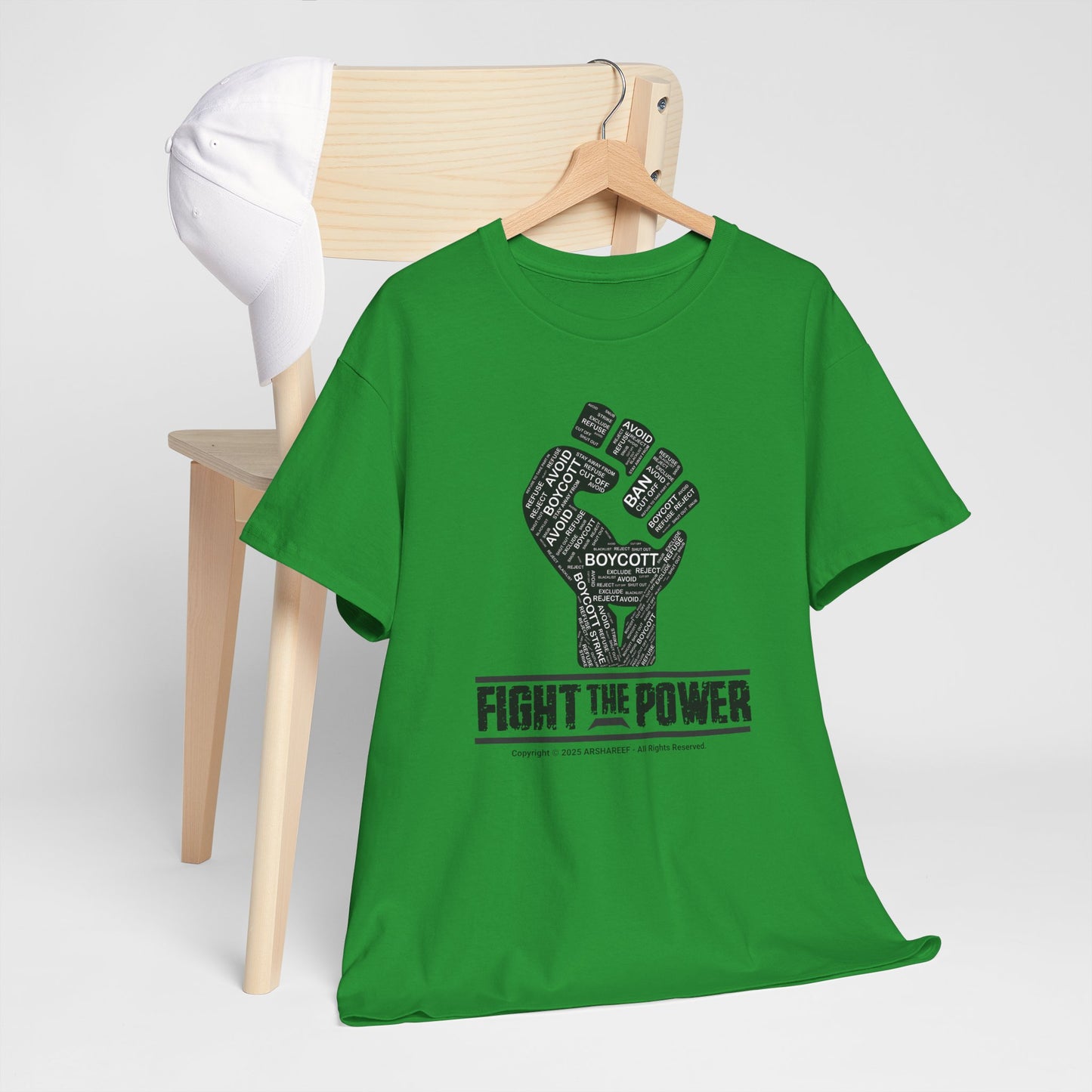 FIGHT THE POWER 2 Unisex Gildan Heavy Cotton Tee