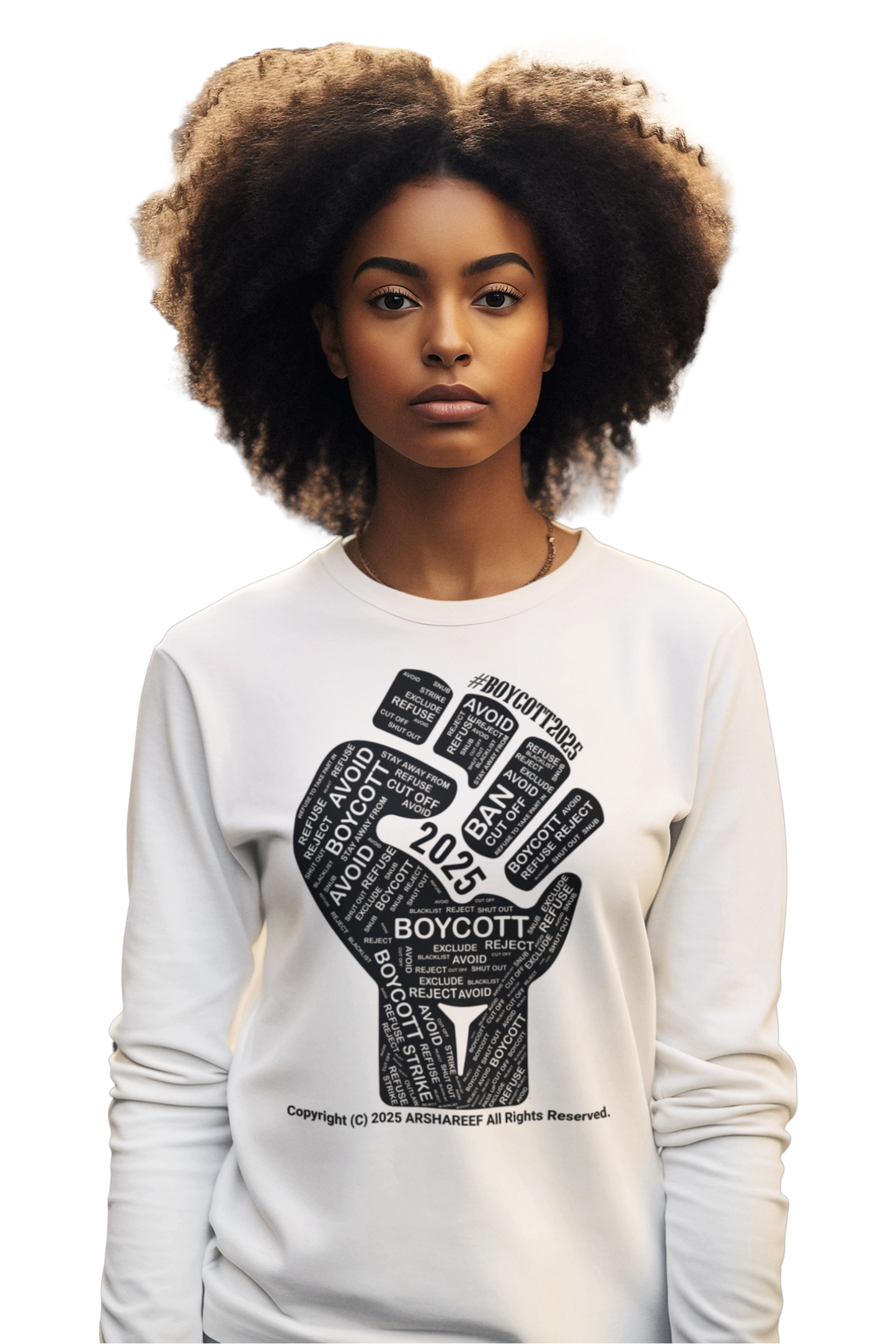 FIGHT THE POWER - Empowerment Unisex Long Sleeve Tee