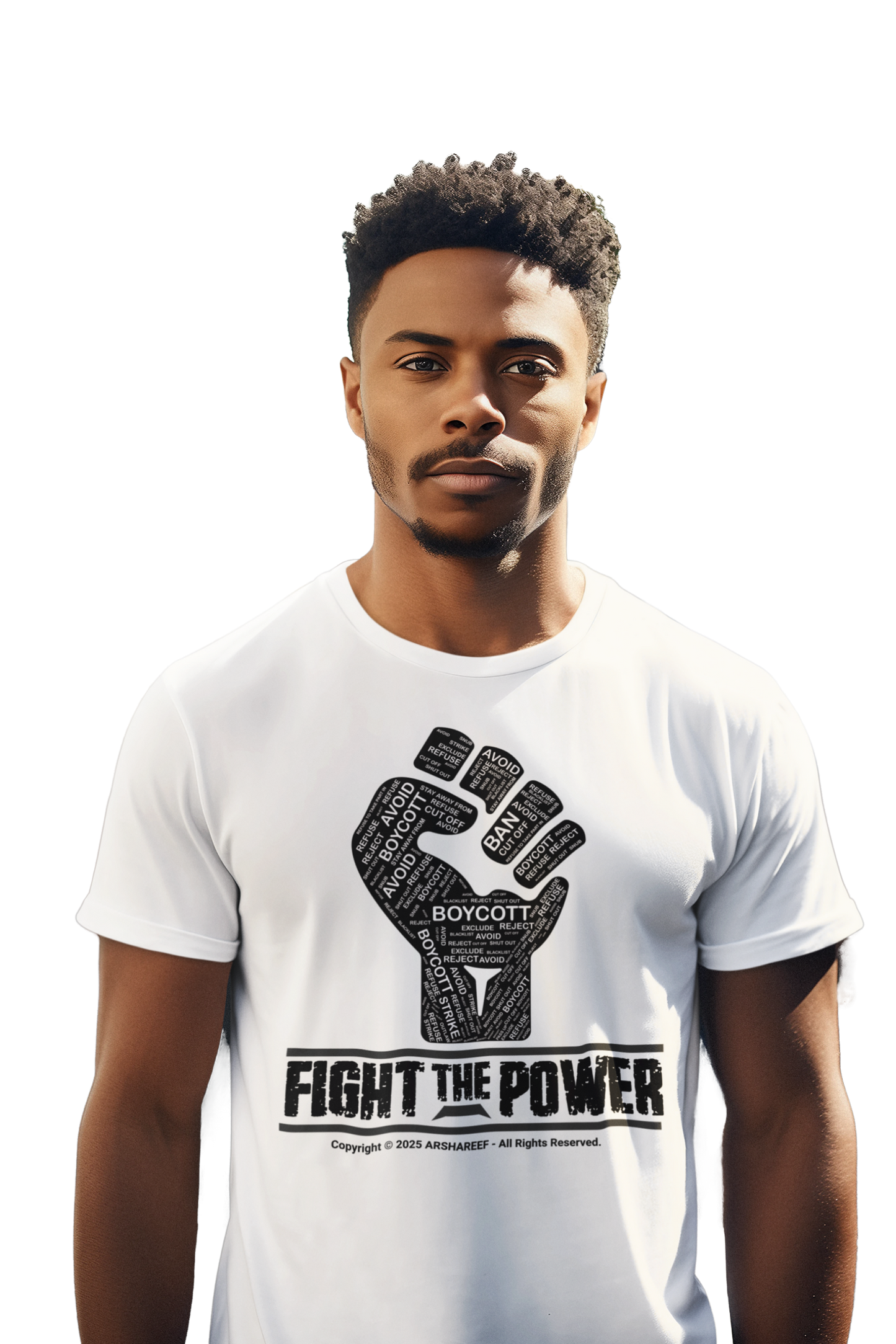 FIGHT THE POWER 2 Unisex Gildan Heavy Cotton Tee