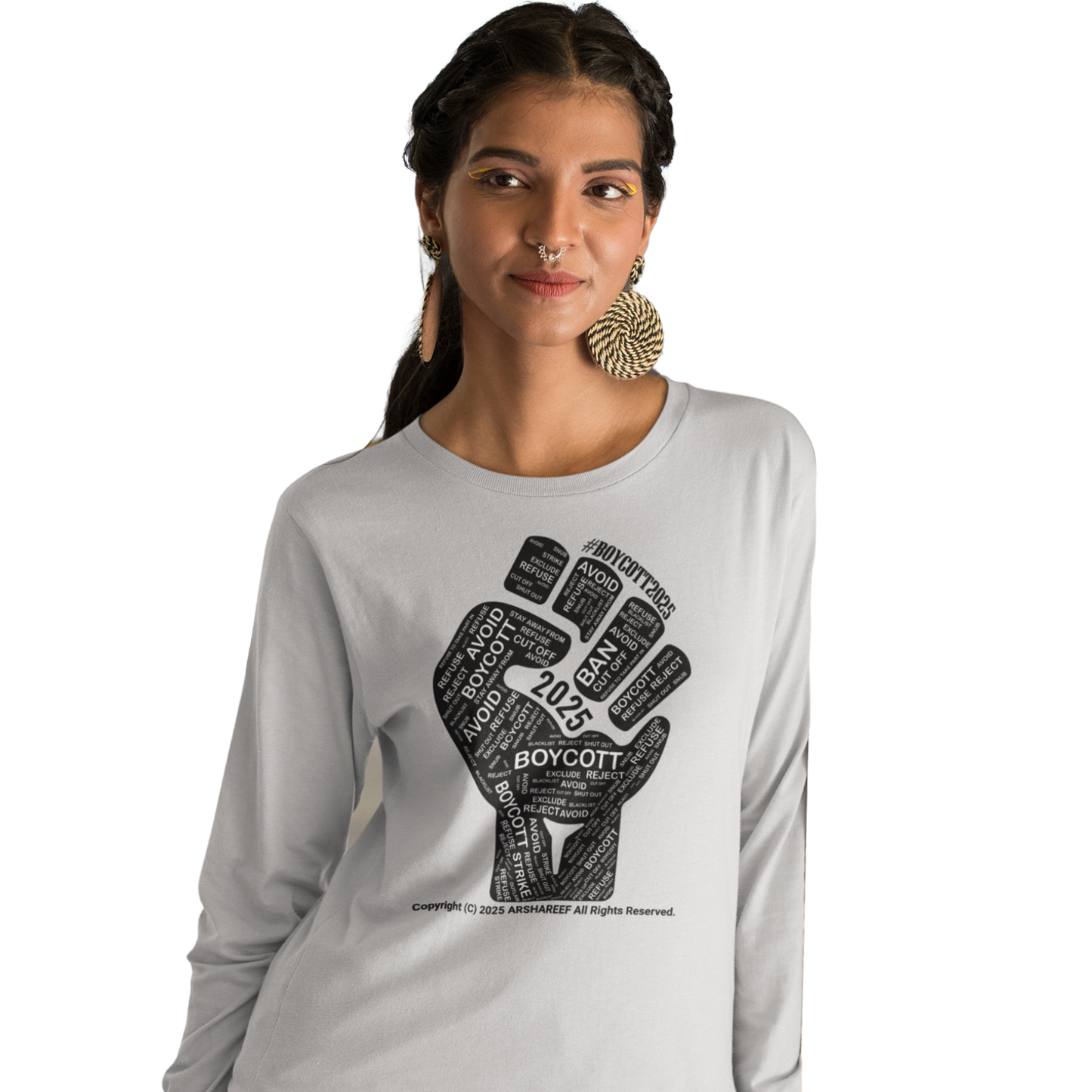 FIGHT THE POWER - Empowerment Unisex Long Sleeve Tee