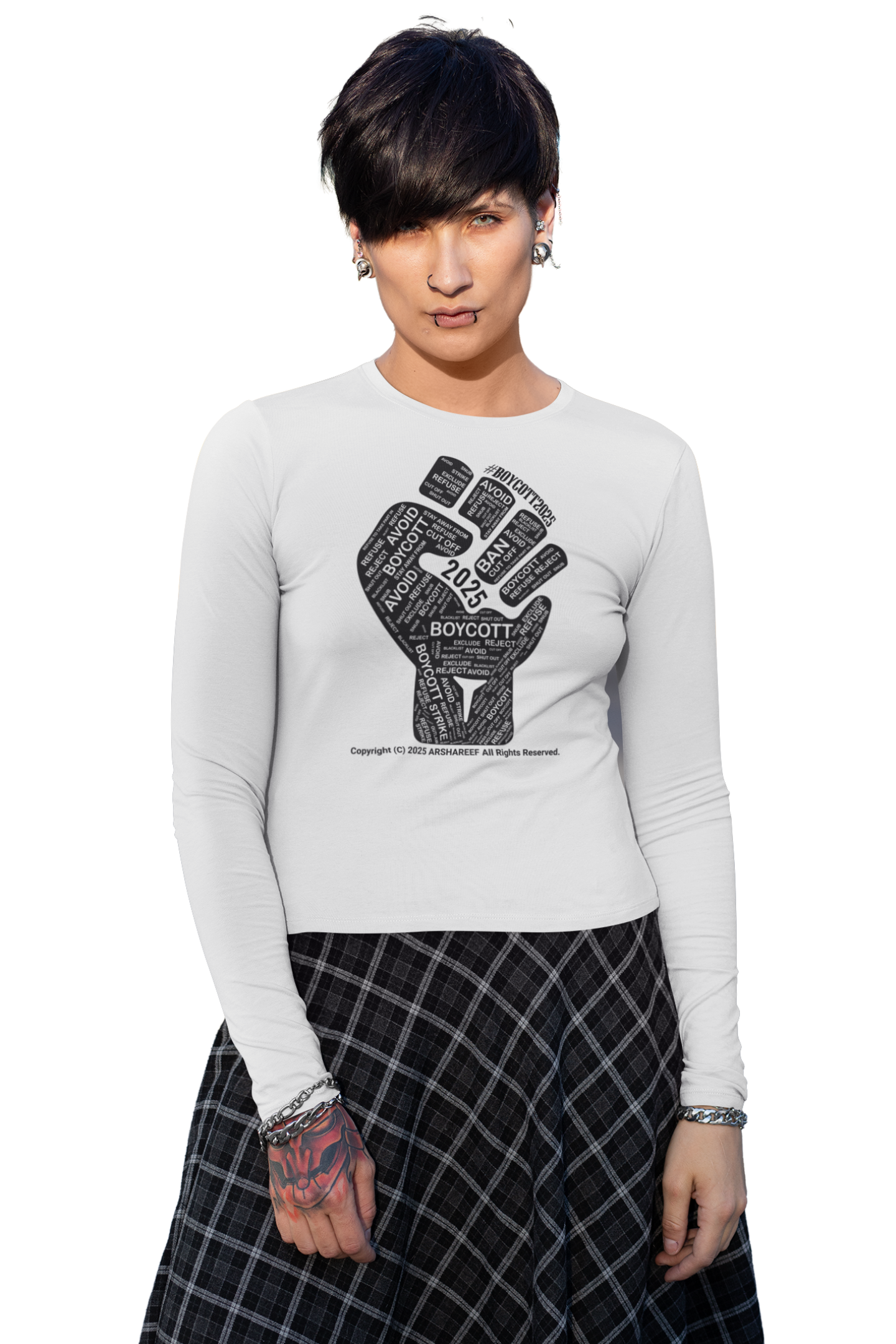 FIGHT THE POWER - Empowerment Unisex Long Sleeve Tee