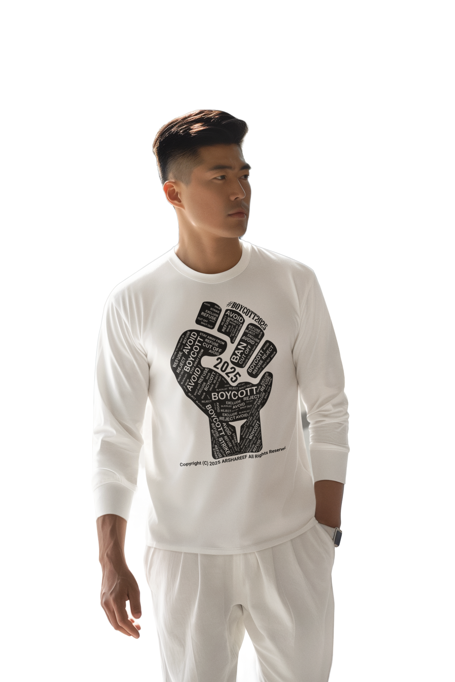 FIGHT THE POWER - Empowerment Unisex Long Sleeve Tee